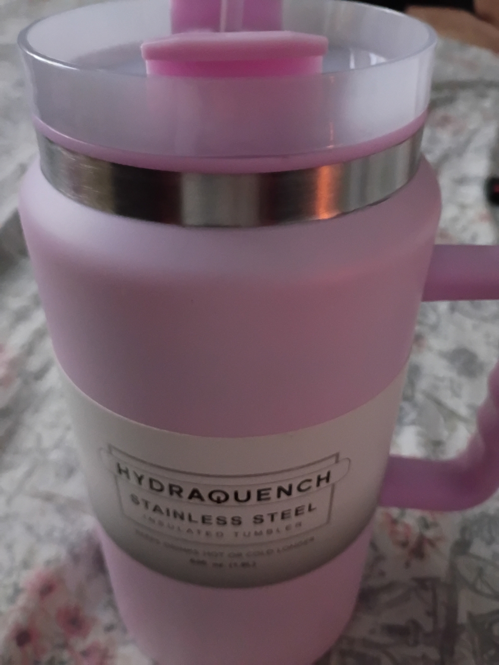 HydraQuench Stainless Steel Insulated Tumbler - Pink